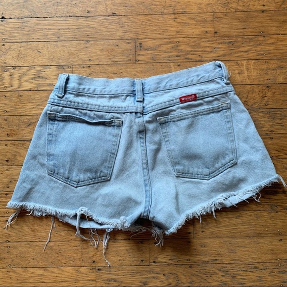 Vintage jean shorts distressed wrangler husky - Picture 7 of 7